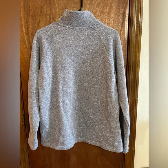 Women’s Eddie Bauer Three Snap on Button Mock Neck Sweater - Picture 2 of 7